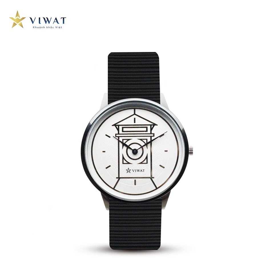 Viwat Sai Gon Nữ VW-115S Dây Nato Đen