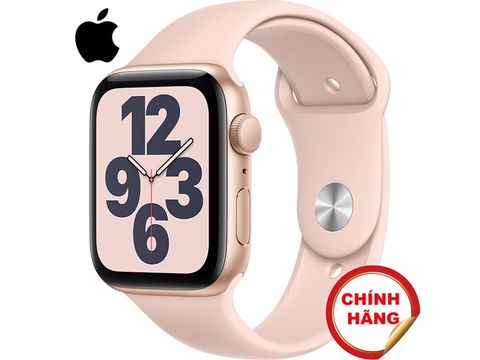 Apple Watch SE GPS 44mm vỏ nhôm dây cao su Hồng