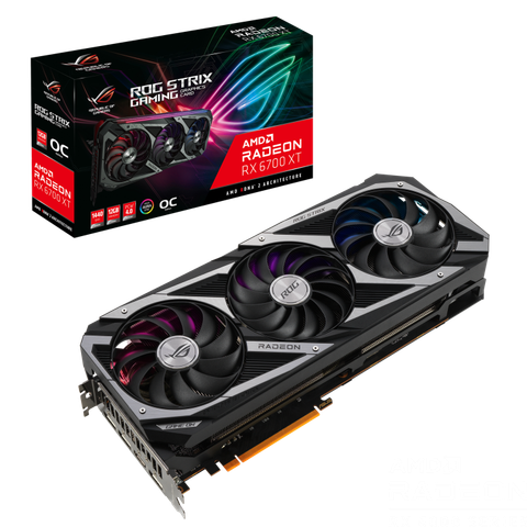 Card Vga Asus Rog Strix Radeon Rx 6700 Xt Oc Edition 12gb Gddr6