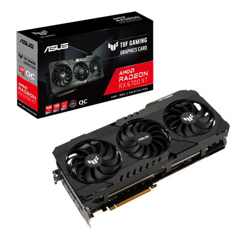 Card Vga Asus Tuf Gaming Radeon Rx 6700 Xt Oc Edition 12gb Gddr6