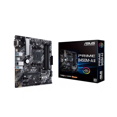 Mainboard Asus Prime B450m-a Ii (sk Am4, Amd)