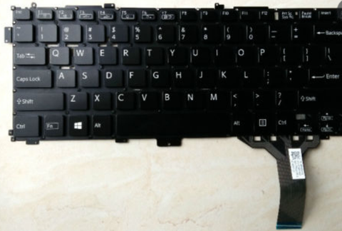 Bàn phím dùng cho laptop Sony SVP11 Màu bạc