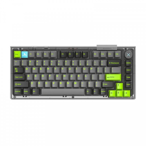 Bàn phím cơ Wireless Darmoshark TOP 75 RGB Black-Green