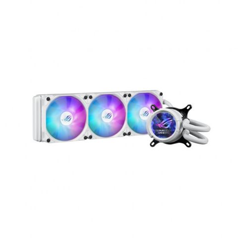 Tản nhiệt nước ASUS ROG STRIX LC III 360 ARGB LCD White Edition