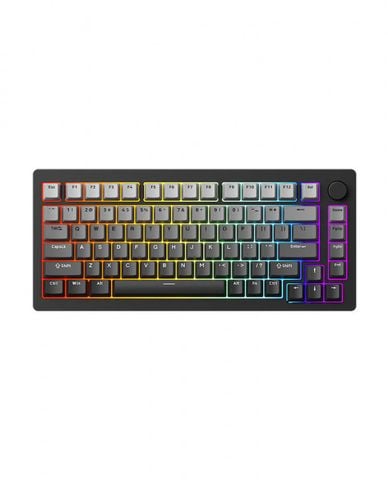 Bàn phím cơ MonsGeek M1 QMK Black AKKO Switch v3 Cream Yellow Pro