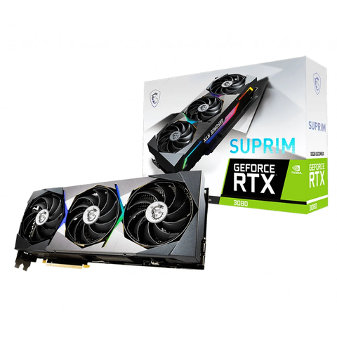 Card Vga Msi Geforce Rtx 3080 Suprim 10g (lhr)