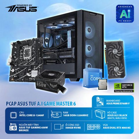 PCAP ASUS ROG AI TUF Gaming 6
