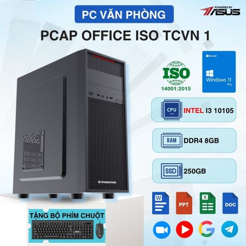 MÁY BỘ VĂN PHÒNG - PCAP OFFICE ISO TCVN 1
