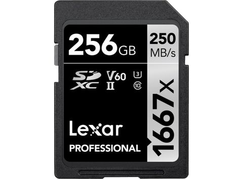 Thẻ nhớ SDXC Lexar 256GB 250MB/s Professional 1667x