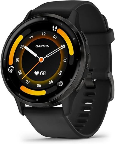 Đồng hồ thông minh Garmin Venu 3 Slate Stainless Steel Bezel 1.4