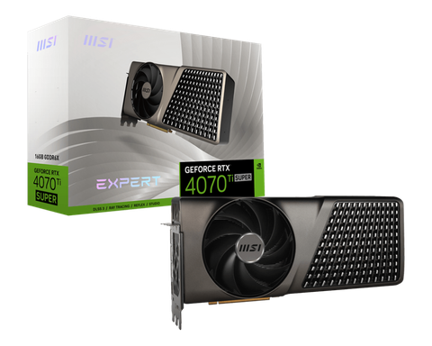 Card màn hình MSI GeForce RTX 4070 Ti SUPER 16G EXPERT