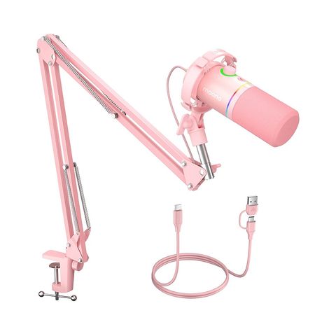 Micro thu âm có dây Maono PD200XS - Màu Hồng