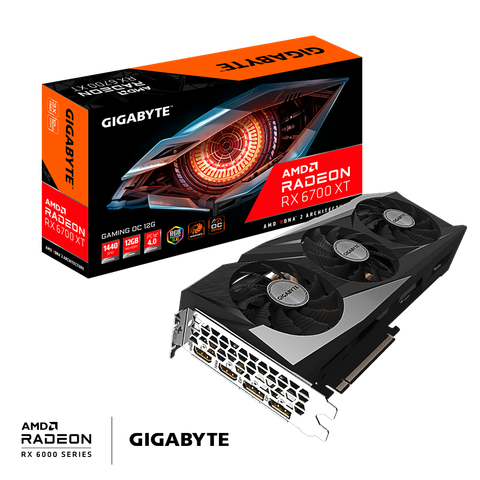 Card Vga Gigabyte Radeon Rx 6700 Xt Gaming Oc 12g