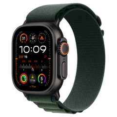  Apple Watch Ultra 2 GPS + Cellular 49mm viền Titanium Đen Dây Đeo Alpine - Medium 