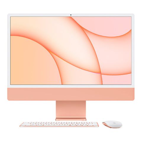 Máy Bộ Imac Apple M1 Z133001r6 Orange (8-core Cpu/8-core Gpu, 16gb Ram, 512gb Ssd, 24-inch-4.5k, Kb&m&tpad, Mac-os)