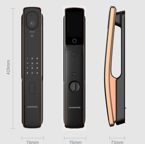 Khóa Cửa Thông Minh Xiaomi Tích Hợp Màn Hình Thông Minh Xiaomi Lockin S50M