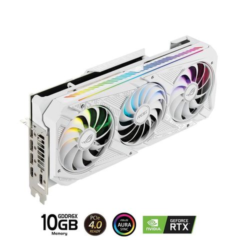 Card Vga Asus Rog Strix Geforce Rtx 3080 White 10gb V2