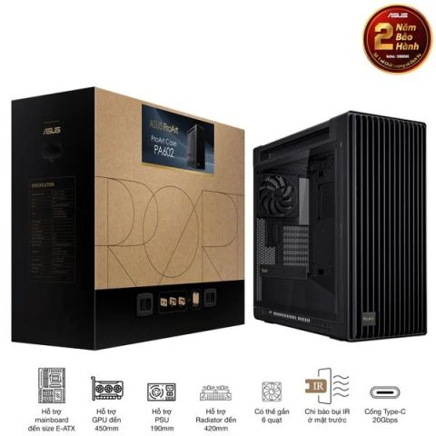 Vỏ máy tính ASUS ProArt PA602 Wood Edition