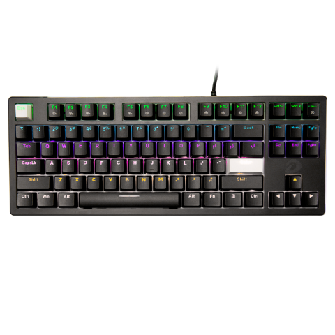 Bàn phím DareU EK87V2 Black Red Switch
