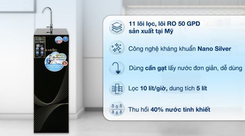 Máy lọc nước RO Karofi KAQ-X18 11 lõi