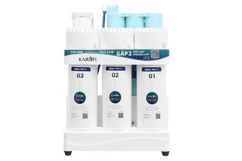 Máy lọc nước RO Karofi KAQ-US08 10 lõi