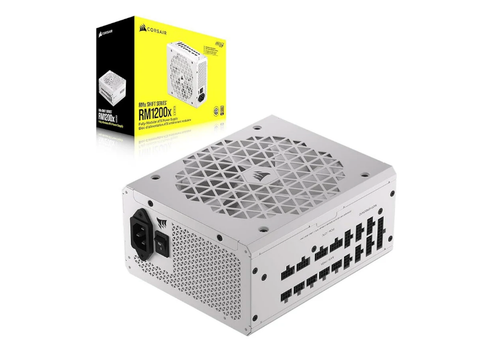 Nguồn máy tính CORSAIR RM1200x Shift White 80 Plus Gold - 1200W - 80 Plus Gold - Full Modular (CP-9020276-NA)