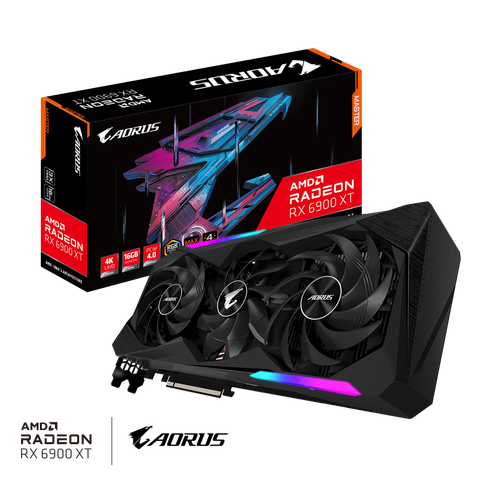 Card Vga Gigabyte Aorus Radeon Rx 6900 Xt Master 16g