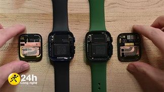 Cùng khám phá bên trong Apple Watch Series 7: Kích thước pin lớn hơn, màn hình OLED mới và nhiều thay đổi nhỏ khác