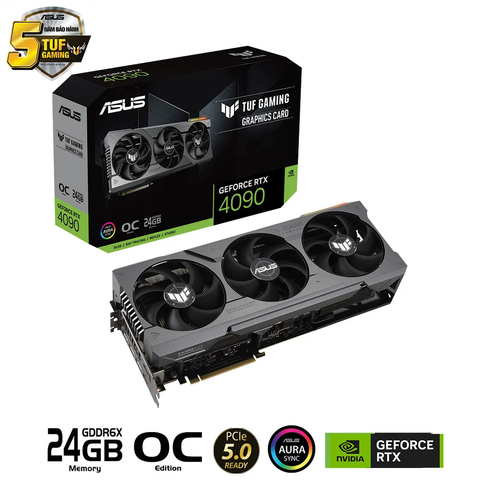 Card Vga Asus Tuf Gaming Geforce Rtx 4090 Oc Edition 24gb Gddr6x