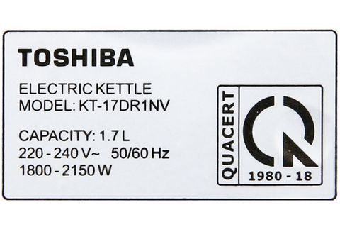 Bình đun siêu tốc Toshiba KT-17DR1NV (mã sp: #37269695)
