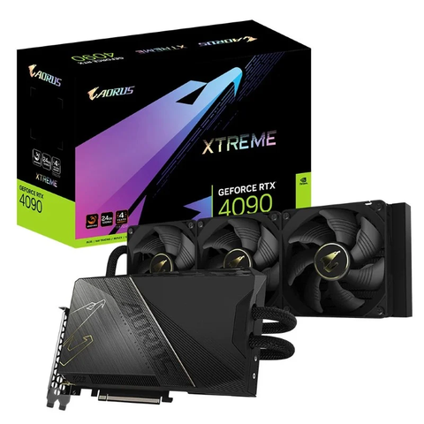 Card Vga Gigabyte Aorus Geforce Rtx 4090 Xtreme Waterforce 24g