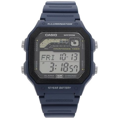 Đồng hồ Casio 42.1 mm Nam WS-1600H-2AVDF