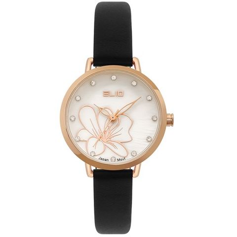 Đồng hồ ELIO Flower 28 mm Nữ EL119-02