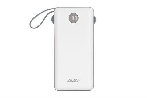 Pin sạc dự phòng Polymer 20000mAh Type C 10.5W AVA+ G-289 kèm Cáp Lightning - Type C - Micro
