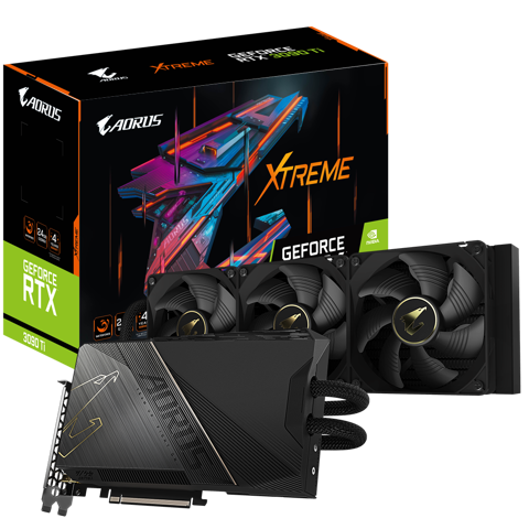 Card Vga Gigabyte Aorus Geforce Rtx 3090 Ti Xtreme Waterforce 24g