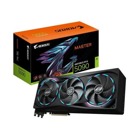 Card màn hình GIGABYTE AORUS GeForce RTX 5090 MASTER 32GB GDDR7