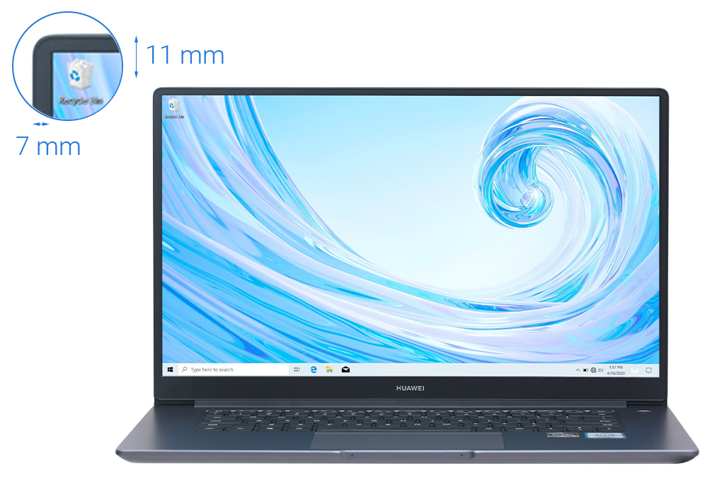 Laptop Huawei MateBook D 15 R5 3500U 8GB/256GB+1TB/Win10 (Boh-WAQ9R)