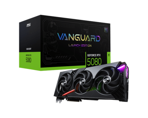 Card màn hình MSI GeForce RTX 5080 16G VANGUARD SOC