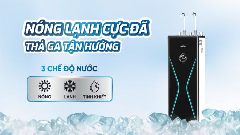 Máy lọc nước nóng lạnh Karofi KAD D528