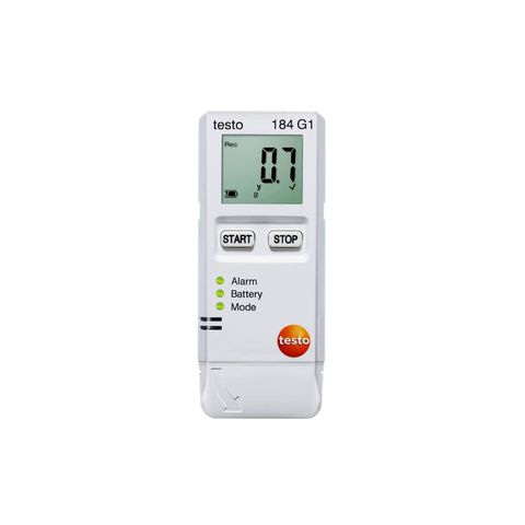 Máy đo ghi nhiệt độ, độ ẩm, sốc – testo 184 G