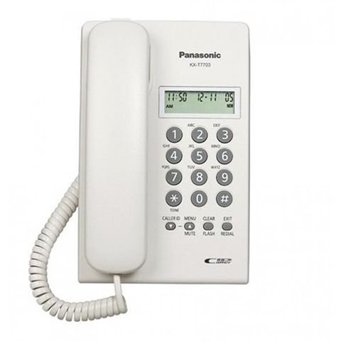 Điện thoại Panasonic KX-T7703 trắng