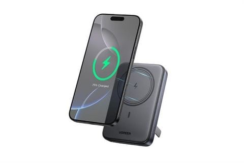 Pin sạc dự phòng Polymer 10000mAh Không dây Magnetic Type C PD 20W Ugreen PB562