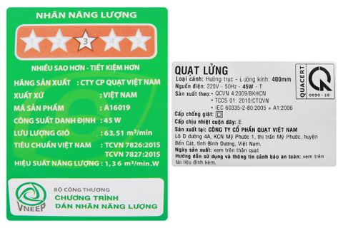 Quạt lửng Asia A16019-XV0 Xám (mã sp: #37211251)