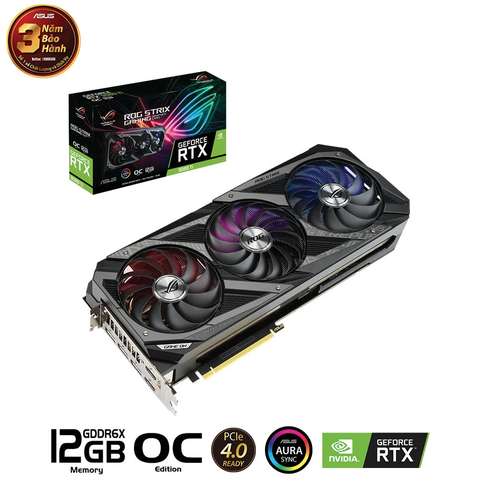 Card Vga Asus Rog Strix Geforce Rtx 3080 Ti Gaming Oc Edition 12gb