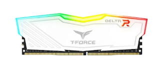 RAM desktop Team T-Force Delta White RGB 32GB (1 x 32GB) DDR4 3200MHz