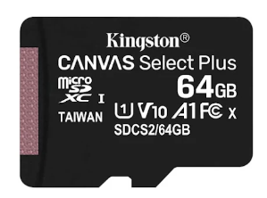 Thẻ nhớ Kingston 64GB microSD – UHS-I Class 10 (Không Adapter)