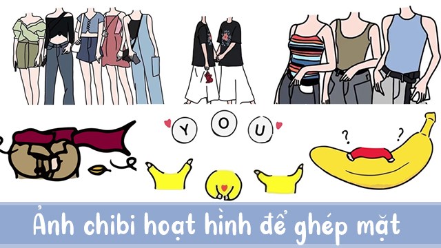 Ảnh chibi hoạt hình ghép mặt: Ảnh chibi hoạt hình ghép mặt mang đến cho bạn những trải nghiệm hấp dẫn về một thế giới tuyệt vời của các nhân vật hoạt hình được ghép lại với nhau. Hãy tìm hiểu và khám phá thế giới tuyệt vời này với những tác phẩm nghệ thuật độc đáo này nhé.