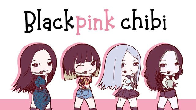 Áo thun phông đen in hình BLACKPINK Lisa Jennie Rose Jisoo mẫu anime chibi  thời trang nam nữ idol thần tượng  Thông số kỹ thuật  Tsktvn