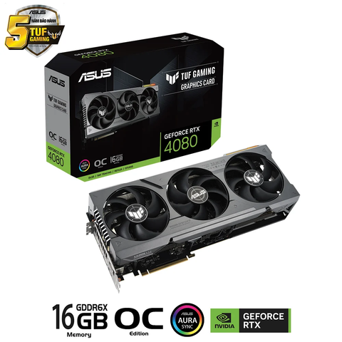 Card Vga Asus Tuf Gaming Geforce Rtx 4080 Oc Edition 16gb Gddr6x