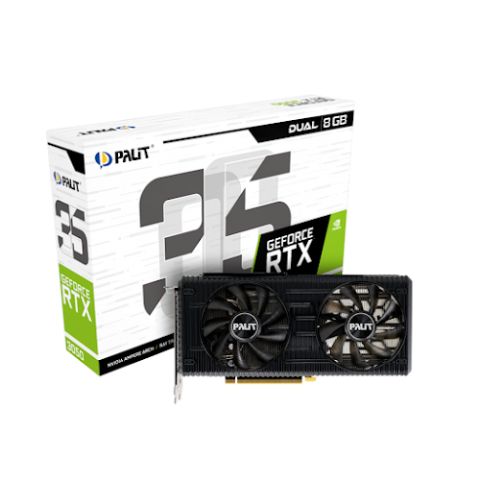 Card màn hình Palit RTX3050 DUAL 8GB
